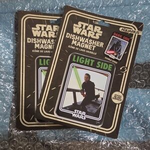 Star Wars Aquarius Light Side Dishwasher Magnet - Black and Green